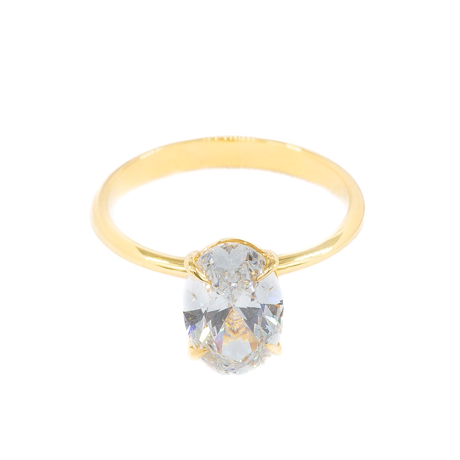 1.59CT OVAL LAB-GROWN E/VVS