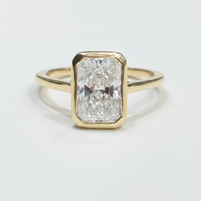 2.54CT BEZEL RADIANT LAB-GROWN F/VS1