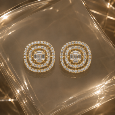 0.59CT NATURAL-GROWN ROUND-BAGUETTE G-H/SI