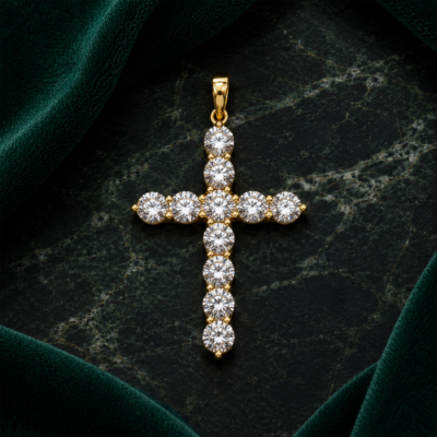 5.78CT LAB-GROWN CROSS
