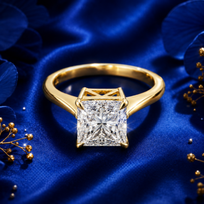 4.06CT PRINCESS LAB-GROWN E/VS2