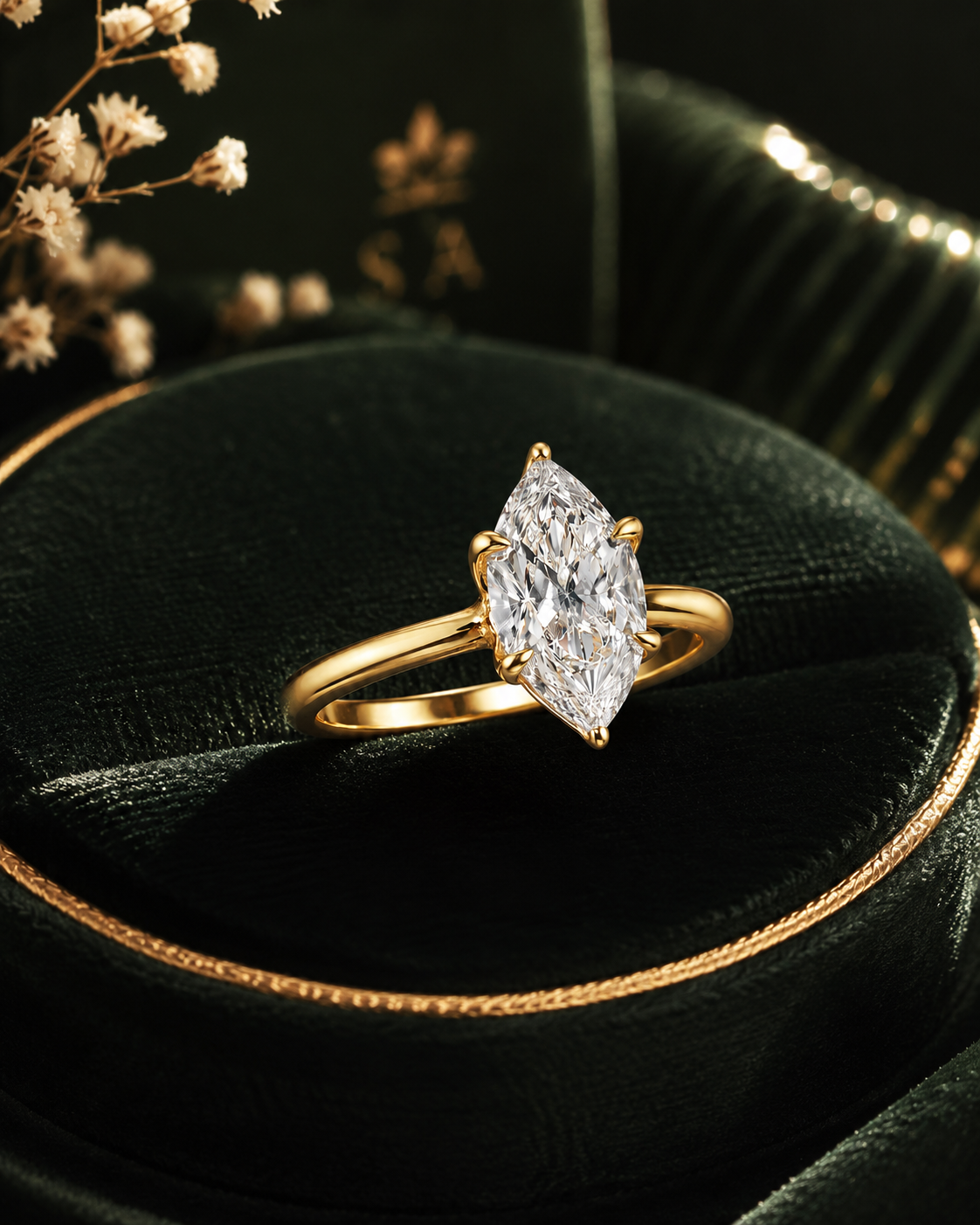 2.08CT LAB-GROWN MARQUISE F/VVS2