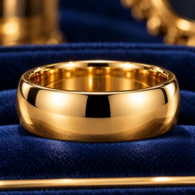 6.30MM 14K YELLOW GOLD BAND
