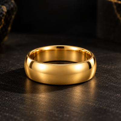 6.30MM 14K - YELLOW GOLD BAND