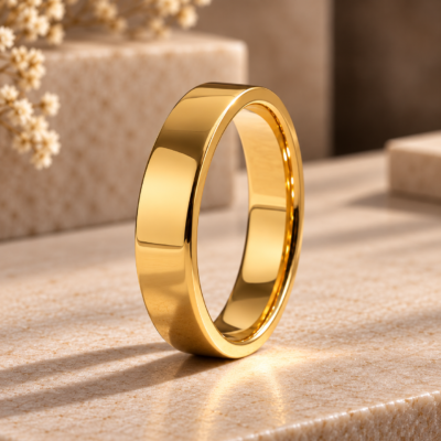 5.35MM 14K YELLOW GOLD BAND
