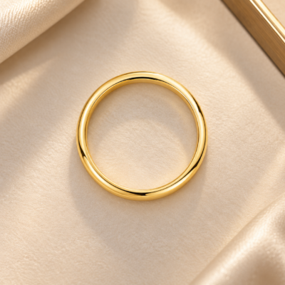 3.35MM 14K YELLOW GOLD BAND