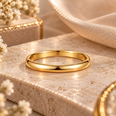 3.30MM 14K YELLOW GOLD BAND