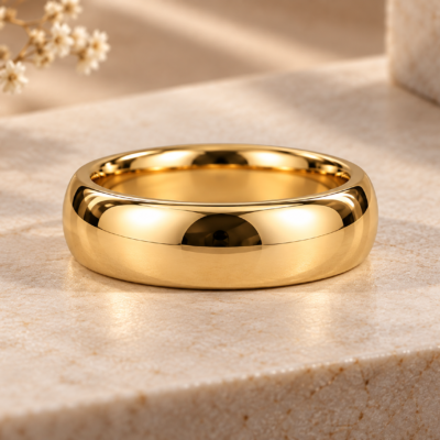 5.30MM 14K YELLOW GOLD BAND