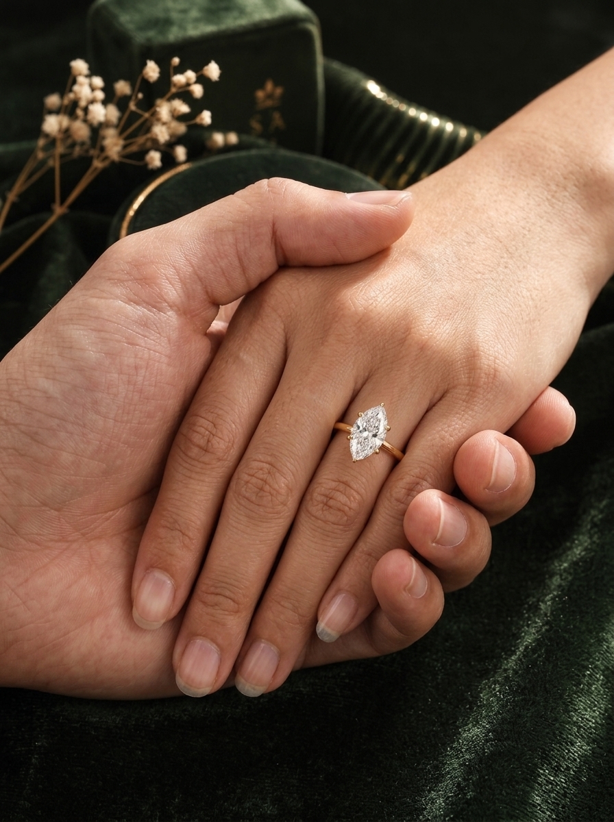 2.08CT LAB-GROWN MARQUISE F/VVS2 - Image 4