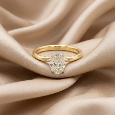1.51CT OVAL NATURAL-GROWN K/SI2