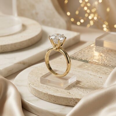 4.10CT ROUND LAB-GROWN F/VS2