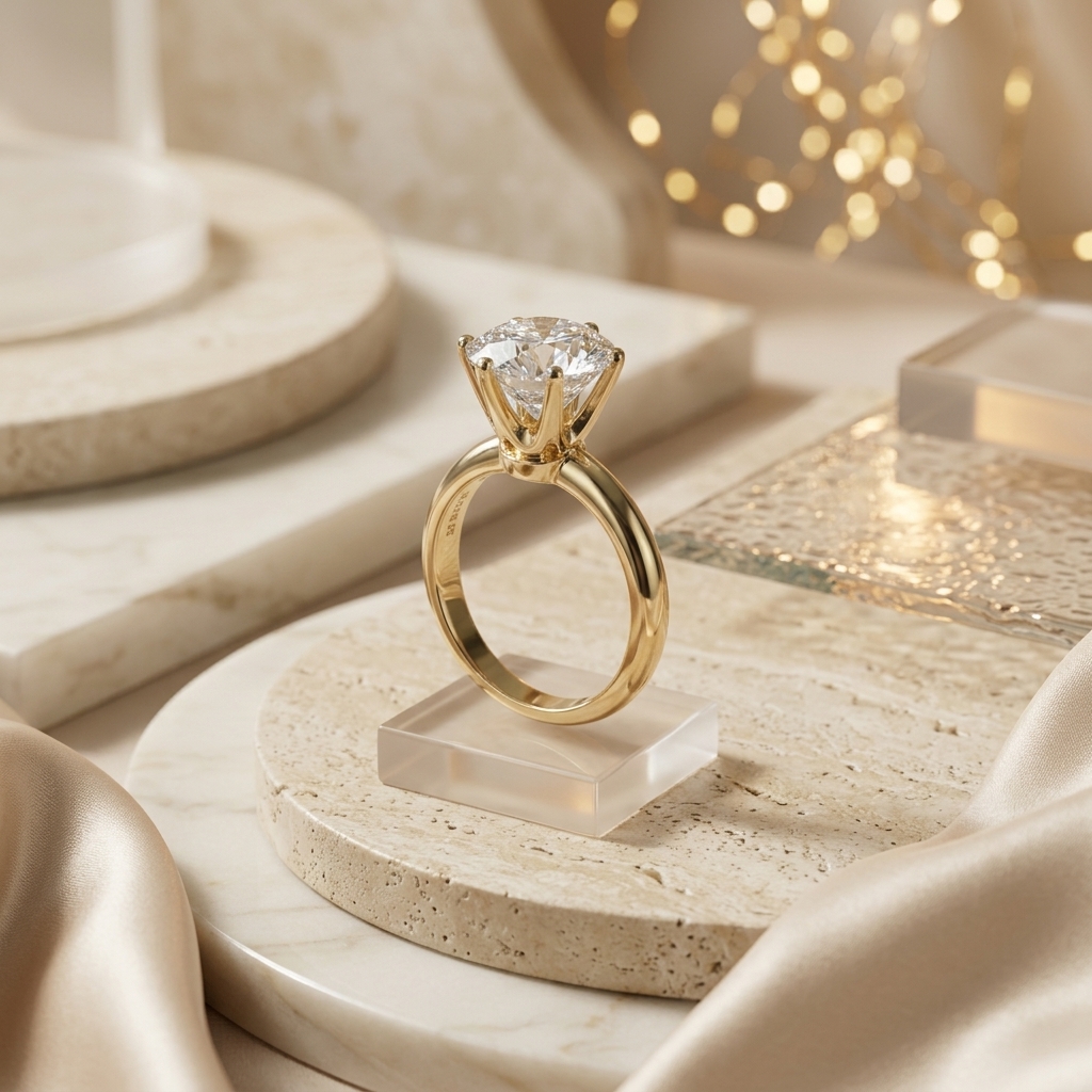 4.10CT ROUND LAB-GROWN F/VS2