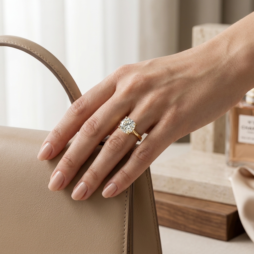 3.09CT CUSHION LAB-GROWN D/VS2 - Image 3