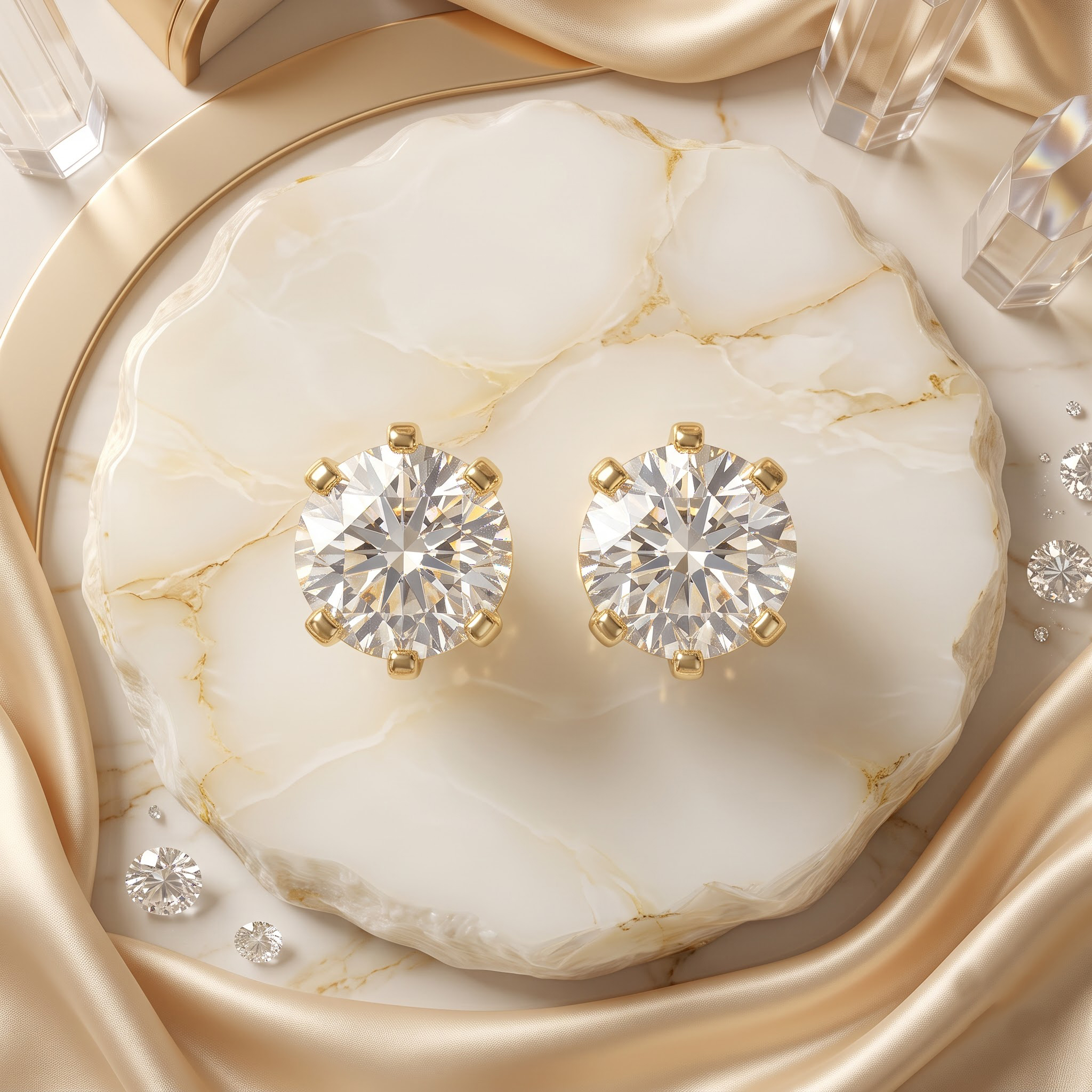 1.05CT LAB-GROWN ROUND D/VVS-VS - Image 4