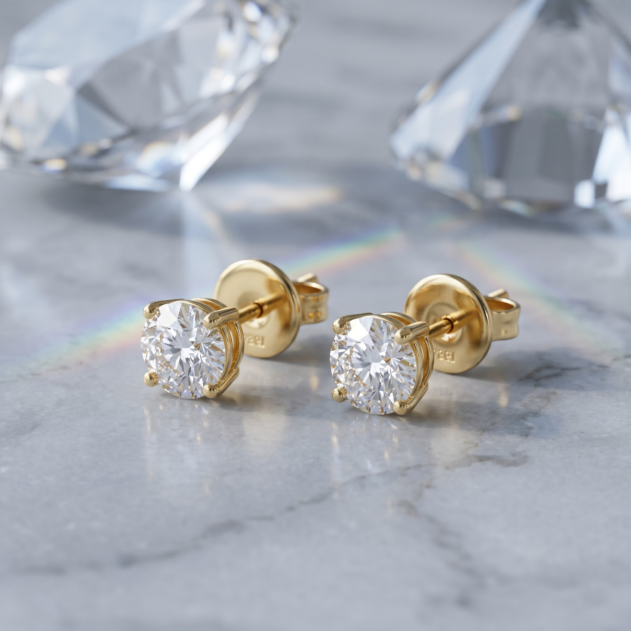 1.41CT NATURAL-GROWN ROUND J/SI2 - Image 4