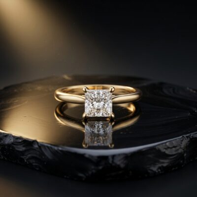 1.00CT LAB-GROWN PRINCESS E/VS1