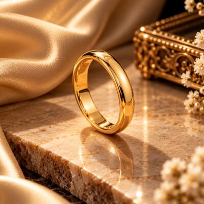 4.30MM 14K YELLOW GOLD BAND