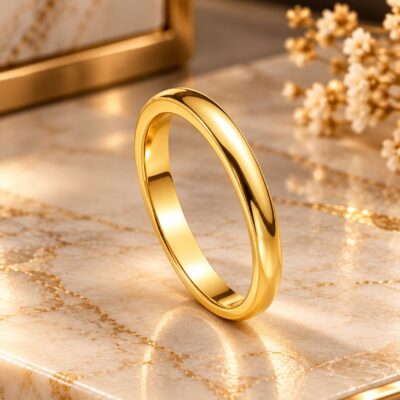 2.35MM 14K YELLOW GOLD BAND