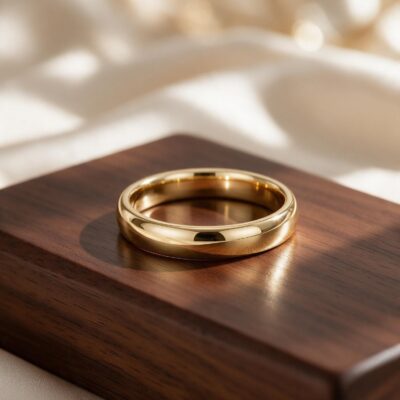 4.30MM 14K YELLOW GOLD BAND