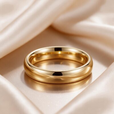 4.35 MM 14K YELLOW GOLD BAND