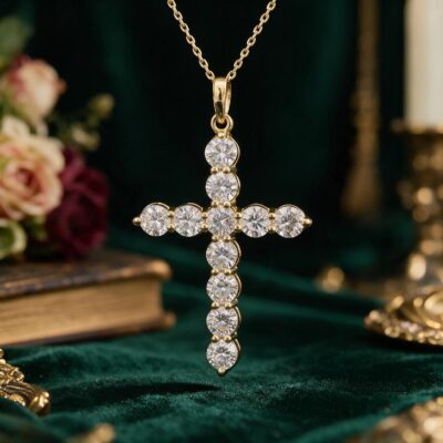 2.38CT LAB-GROWN CROSS