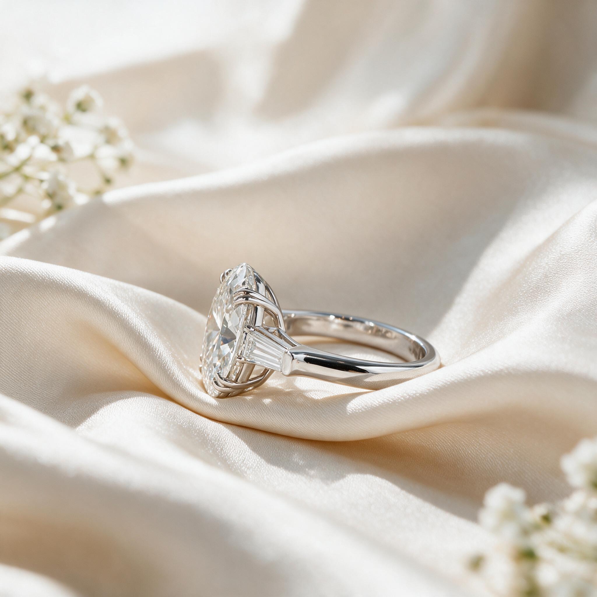 5.00CT OVAL LAB-GROWN G/VS - Image 3