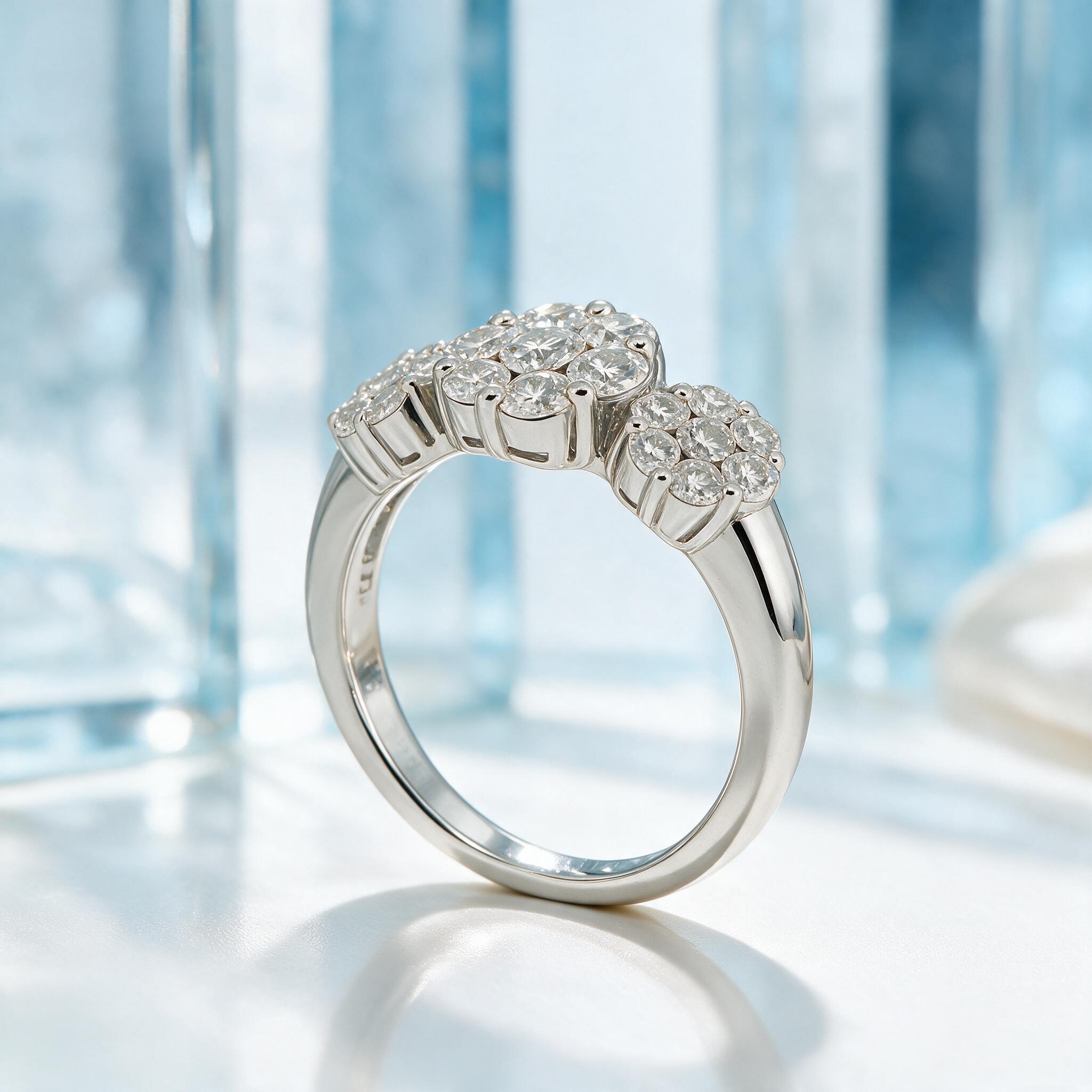 1.04CT NATURAL-GROWN ROUND TRILOGY G-H/VS-SI - Image 2