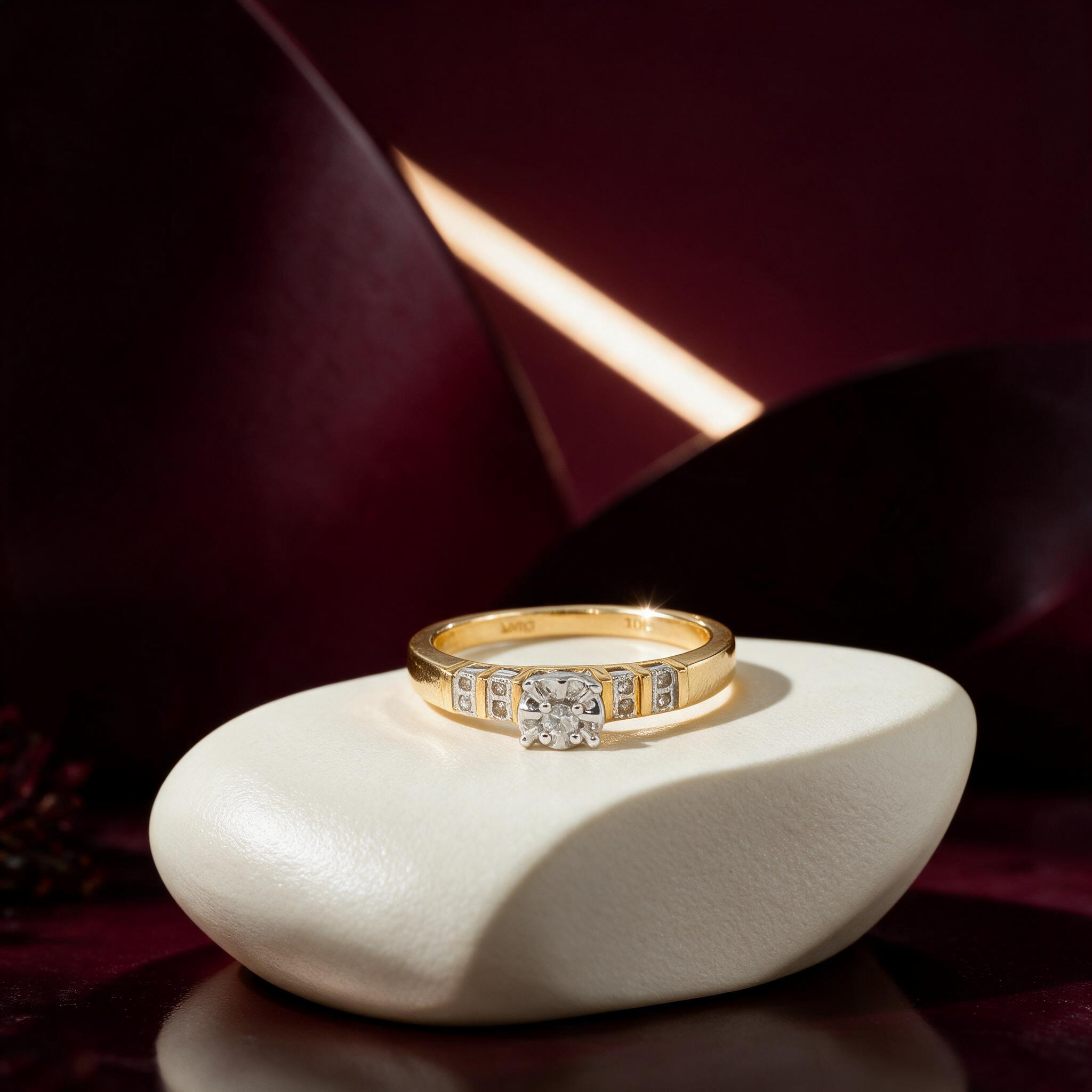 0.15CT NATURAL-GROWN ROUND I-J/SI