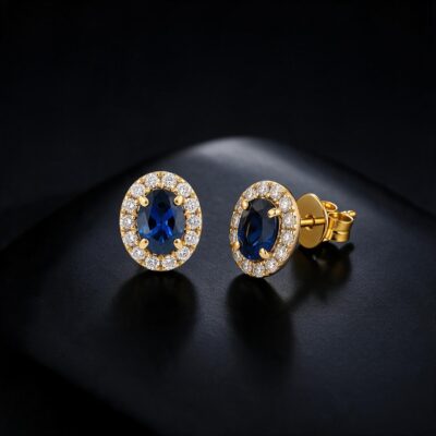 1.09CT NATURAL-GROWN DIAMOND-SAPPHIRE