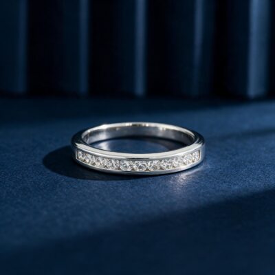0.44 CT Close Setting Natural Diamond band
