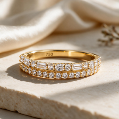 0.40CT NATURAL-GROWN ROUND-BAGUETTE G-H/VS-SI