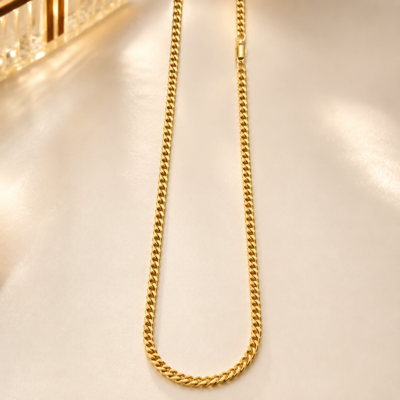 YELLOW GOLD 18K CURB LINK