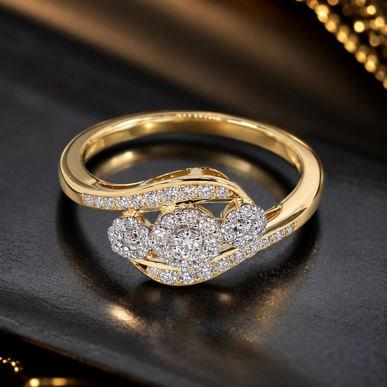0.49CT NATURAL-GROWN ROUND G-H/VS-SI - Image 3