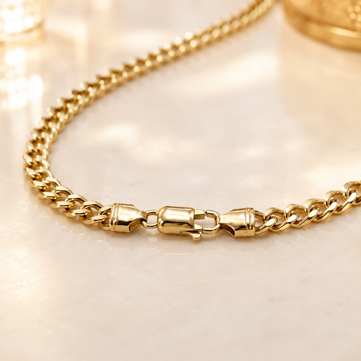 YELLOW GOLD 18K CURB LINK - Image 3