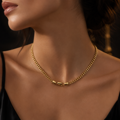 YELLOW GOLD 18K CURB LINK