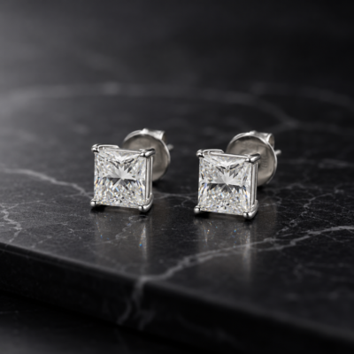 3.02CT LAB-GROWN PRINCESS F/VS1
