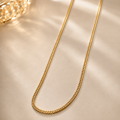 YELLOW GOLD 18K FRANCO LINK