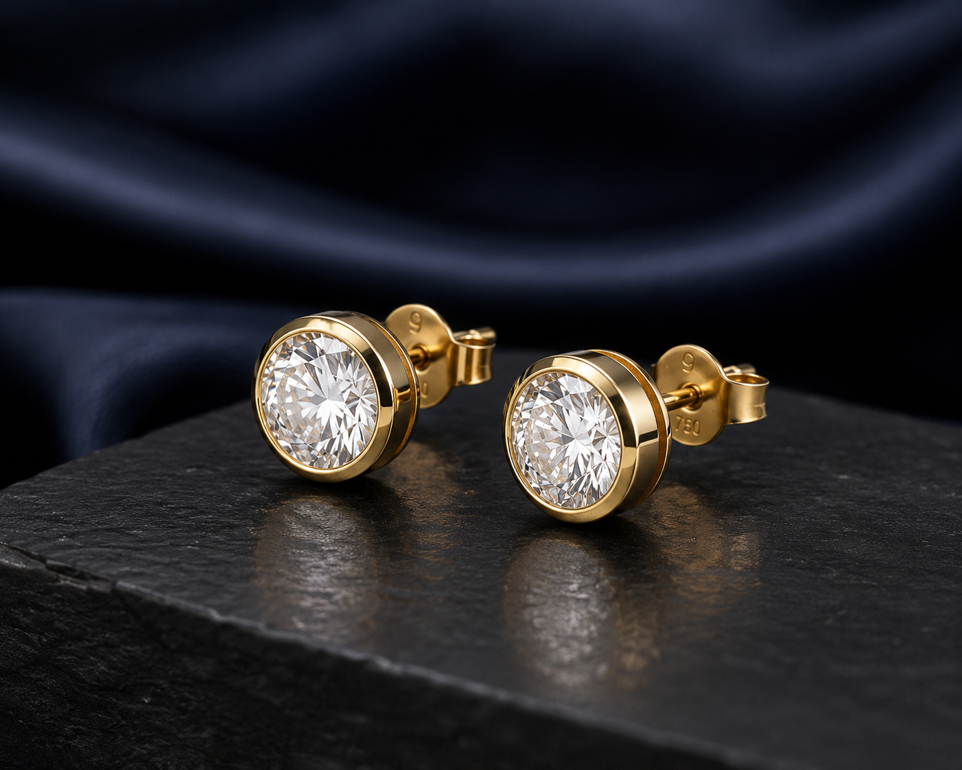 1.44CT LAB-GROWN ROUND BEZEL D/VVS-VS - Image 3
