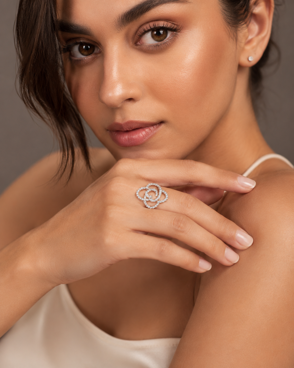 0.38CT NATURAL-GROWN - ROUND G-H/VS-SI - Image 4