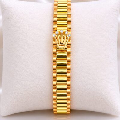 0.07CT NATURAL-GROWN F-G/VS EXCLUSIVE ROLEX INSPIRED BRACELET