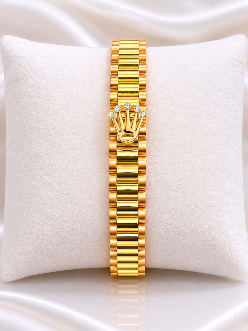 0.07CT NATURAL-GROWN F-G/VS EXCLUSIVE ROLEX INSPIRED BRACELET