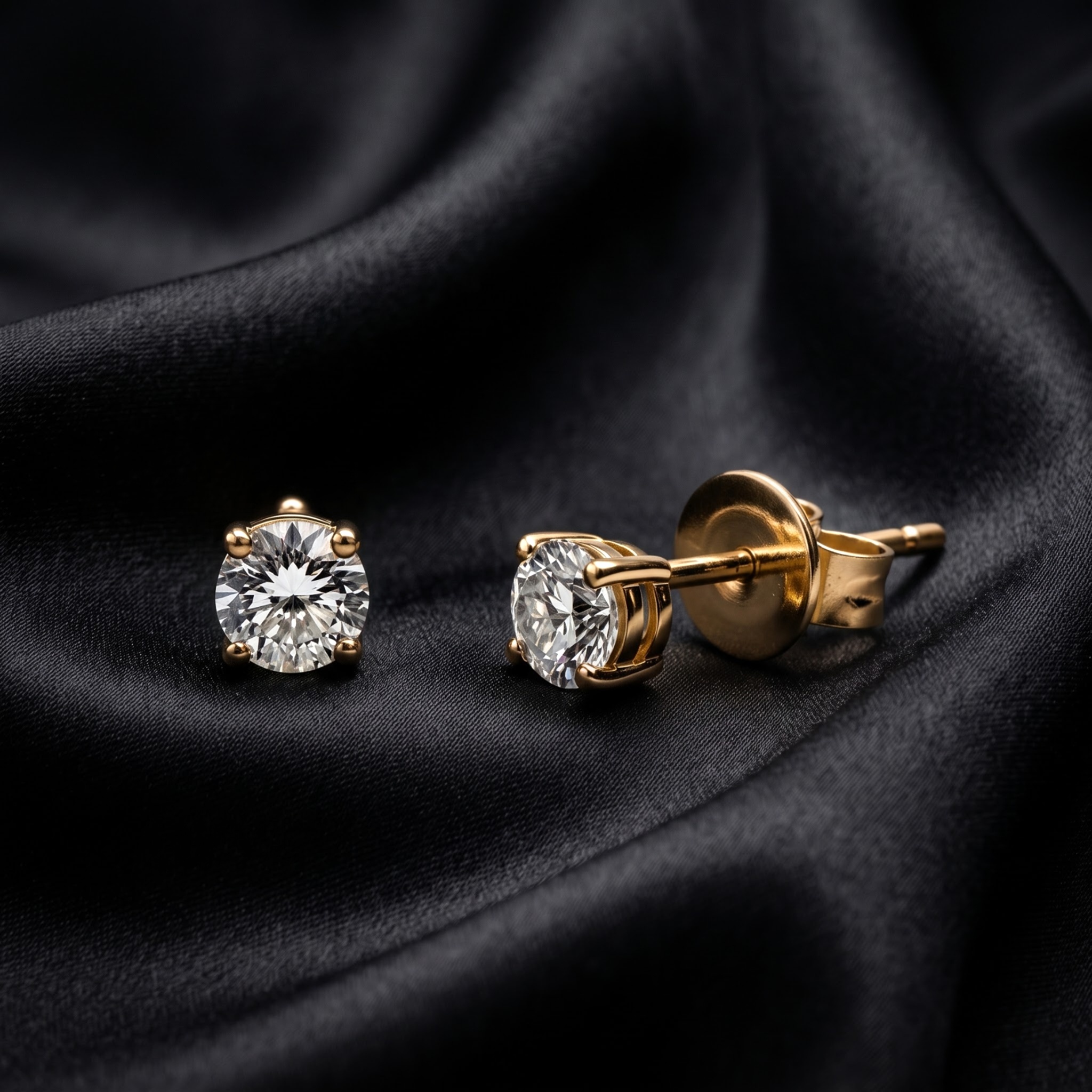 0.52CT NATURAL-GROWN ROUND H-I/SI - Image 3